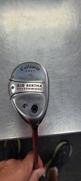 Used Callaway BIG BERTHA HEAVENWOOD Mens Hybrid Club RH 4 Hybrid 11497-S000151268