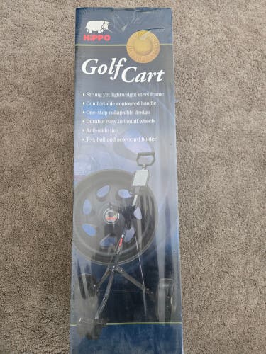 Hippo Golf Push Cart (New)