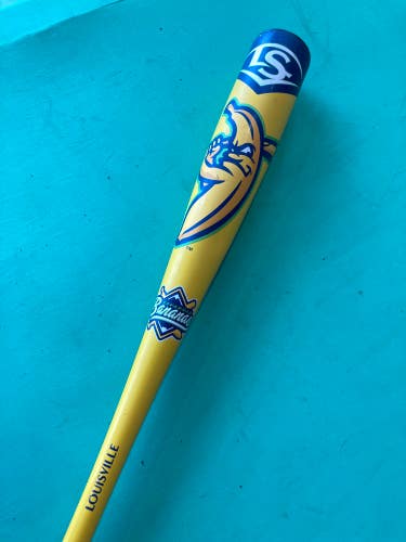 2025 Louisville Slugger Savannah Bananas Alloy Bat USSSA Certified (-10) Alloy 21 oz 31" (Used)