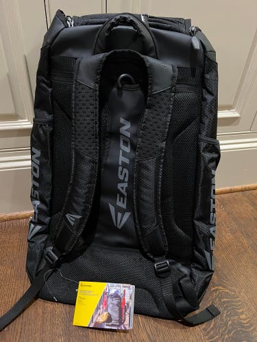 Black Adult Unisex Easton Backpack (New)