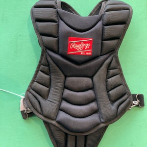 Black Youth Rawlings Catcher's Chest Protector (Used)