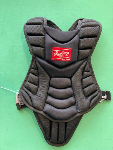 Black Youth Rawlings Catcher's Chest Protector (Used)
