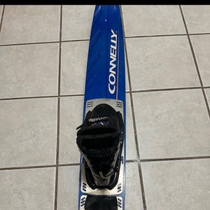 CONNELLY F1 68 SLALOM WATER SKI, W/ BINDINGS