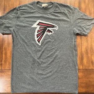 **NO TAGS** New Atlanta Falcons Adult Large Gray T-Shirt