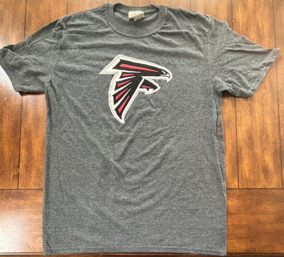 **NO TAGS** New Atlanta Falcons Adult Large Gray T-Shirt