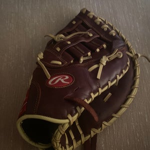 Rawlings Gold Glove RH First Base Baseball Glove 12.5" (Used)