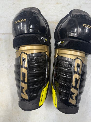 Senior CCM ASV Pro 13" Shin Pads (Used)