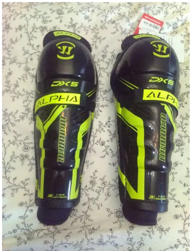 Youth Warrior Alpha DX5 11" Shin Pads (New) -