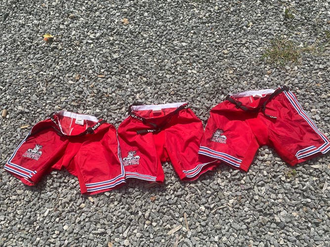 Red Hartford Jr Wolfpack Small and medium three Pant Shells price of one. (Used)