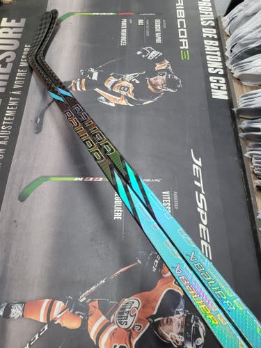2 PACK | P92M | 87 Flex NEW! Senior Bauer Nexus Tracer Right Handed Hockey Stick Pro Stock