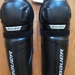 Intermediate Bauer X 14" Shin Pads (New)