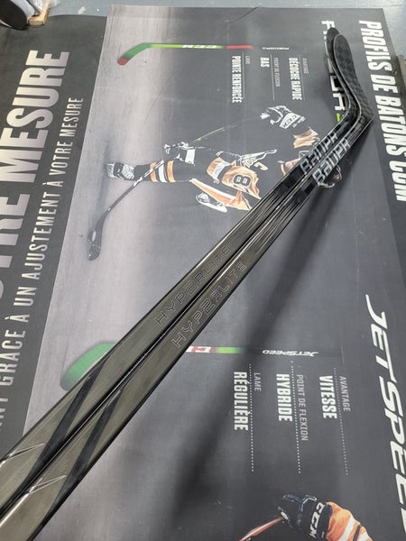 2 PACK | Custom P28 | 77 Flex NEW! Senior Bauer Vapor Hyperlite 2 Left Hand Hockey Stick Pro Stock