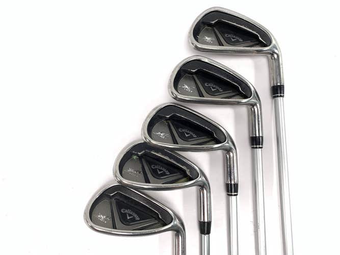 Callaway X2 Hot Iron Set 6-PW+GW Ladies Graphite Womens RH No 8 iron