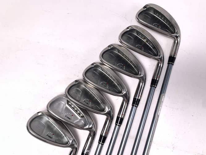 TaylorMade Rac HT Iron Set 5-PW+SW MAS2 Ladies Graphite Womens RH