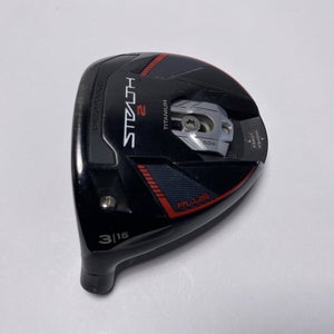 TaylorMade Stealth 2 Plus 3 Fairway Wood 15* HEAD ONLY Mens LH