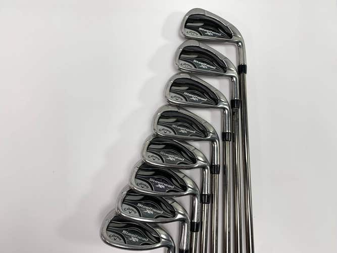 Callaway Steelhead XR Iron Set 4-PW+GW Recoil ES 460 F3 Regular Graphite Mens RH