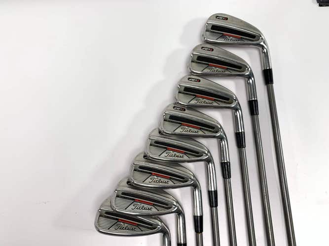 Titleist AP1 Iron Set 4-PW+GW AeroTech SteelFiber i95 Stiff Graphite Mens RH