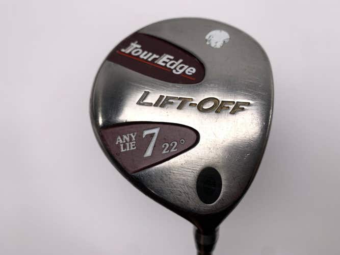 Tour Edge Lift Off 7 Fairway Wood 22* Lift-Off Senior Graphite Mens RH