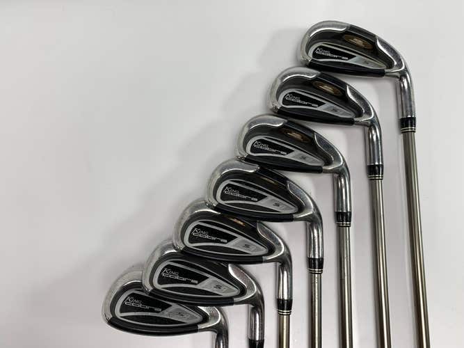 Cobra S9 Iron Set 5-PW+GW Graphite Design YS-5.1+ 55g Senior Graphite Mens RH