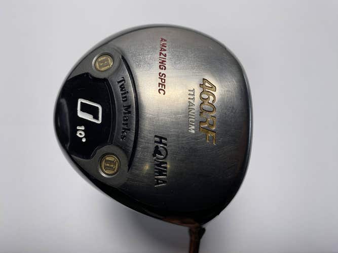 Honma 460RF Titanium Twin Marks Driver 10* Accra Dymatch M3 Regular Mens RH