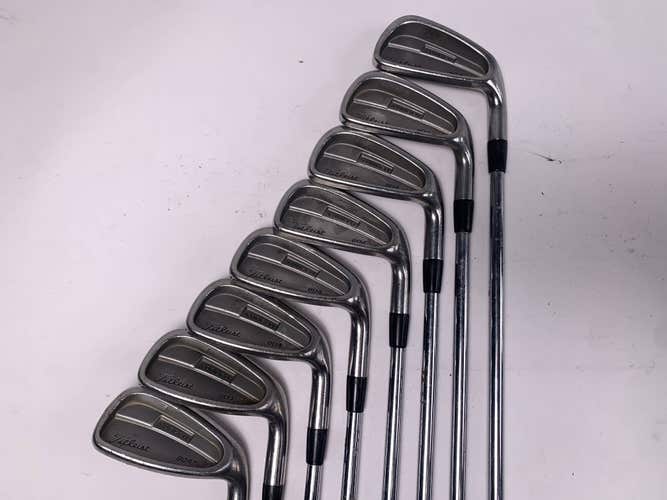 Titleist 804 OS Iron Set 4-PW+GW NS Pro 970 Stiff Steel Mens RH