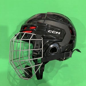 Black CCM Tacks 70 Junior Helmet (Used)