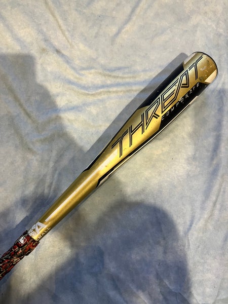 2020 Rawlings Threat Composite Bat USABat Certified (-12) Composite 16 oz 28" (Used)