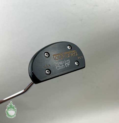 Used Right Handed Founders Club Tour Tuned FC-1 35" Putter Steel Golf Club
