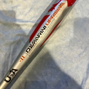 2019 DeMarini Uprising Alloy Bat USABat Certified (-11) Alloy 17 oz 28" (Used)