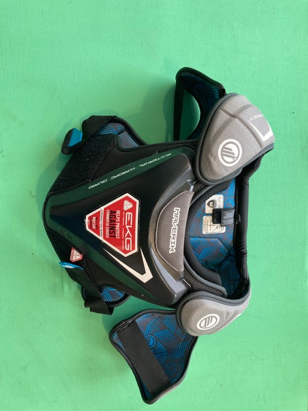 Medium Youth Maverik Charger Shoulder Pads (Used)