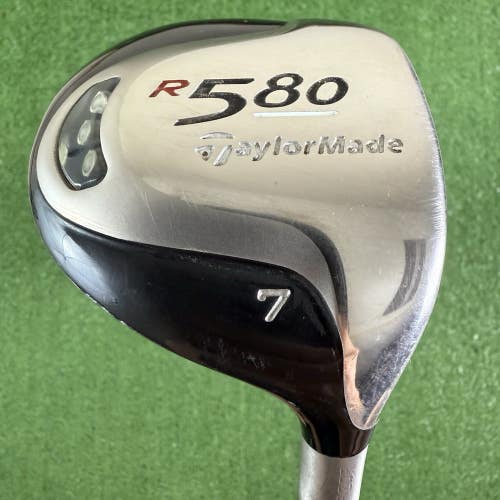 TaylorMade R580 7 Fairway Wood Graphite M Senior Flex M.A.S. 60g 41.5