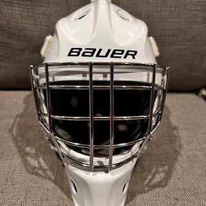 Junior Bauer Goalie Mask (Used)