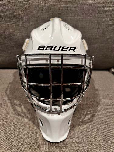 Junior Bauer Goalie Mask (Used)