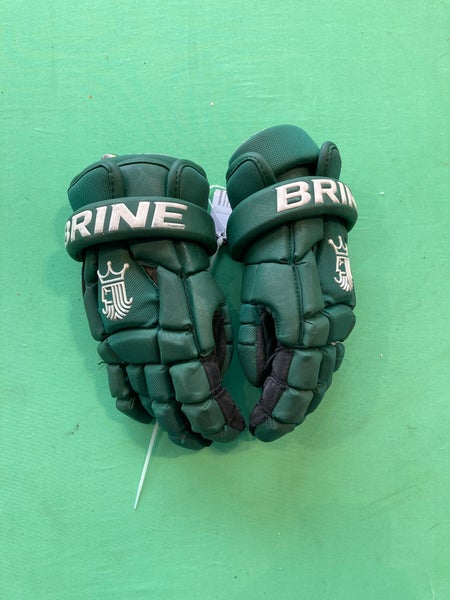 Green Brine King Lacrosse Gloves 12" (Used)