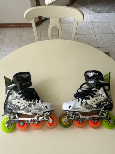 Mission Inhaler WM02 Inline Skates Regular Width Size 8 (Used)