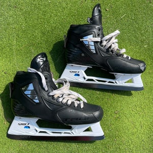 True SVH Pro Stock Two Piece Custom Goalie Skates Regular Width 12