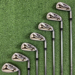 Taylormade R7 Iron Set 6-PW AW SW Regular Flex T Step 90g Steel Right Handed