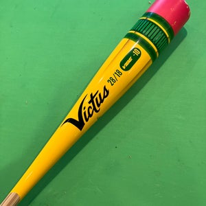 2024 Victus Vibe Alloy Bat USABat Certified (-10) Alloy 18 oz 28" (Used)