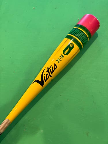 2024 Victus Vibe Alloy Bat USABat Certified (-10) Alloy 18 oz 28" (Used)