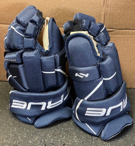 New True Catalyst 5x3 Hockey Gloves 12" Navy Blue