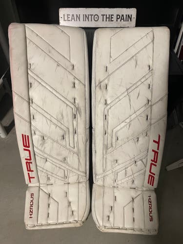 34"  2024 Prostock True Hzrdus 9x4 Goalie Leg Pads (Used)