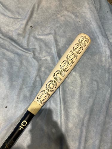 2024 Warstic Bonesaber Hybrid Bat USABat Certified (-10) Hybrid 19 oz 29" (Used)