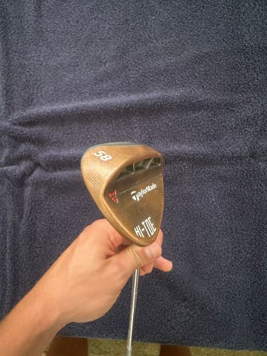 TaylorMade Hi-Toe Right Handed Wedge Stiff Flex 58 Degree Steel Shaft (Used)