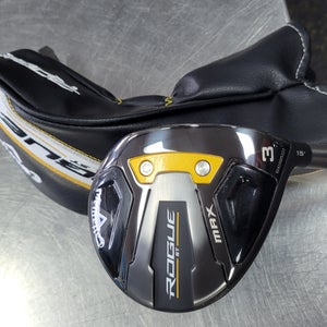 Used Callaway ROGUE ST MAX Mens Fairway Wood RH 3 Wood 11497-S000151287