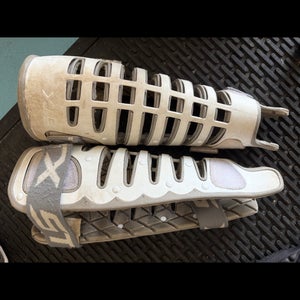 One Size Fits All STX (Used) lacrosse goalie shin guards