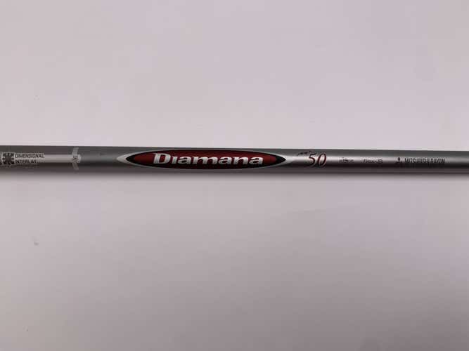 Mitsubishi Rayon Diamana Red M+50x5ct 50g Stiff Driver Shaft 44"-Taylormade