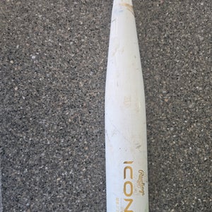 2024 Rawlings Icon Composite USSSA Certified Bat (-10) 20 oz 30" (Used)
