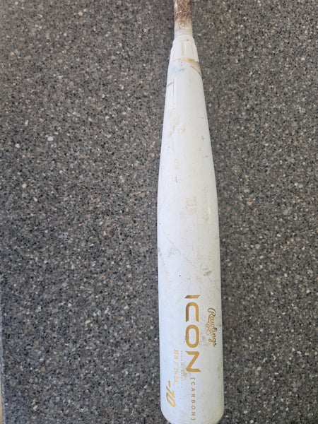 2024 Rawlings Icon Composite USSSA Certified Bat (-10) 20 oz 30" (Used)