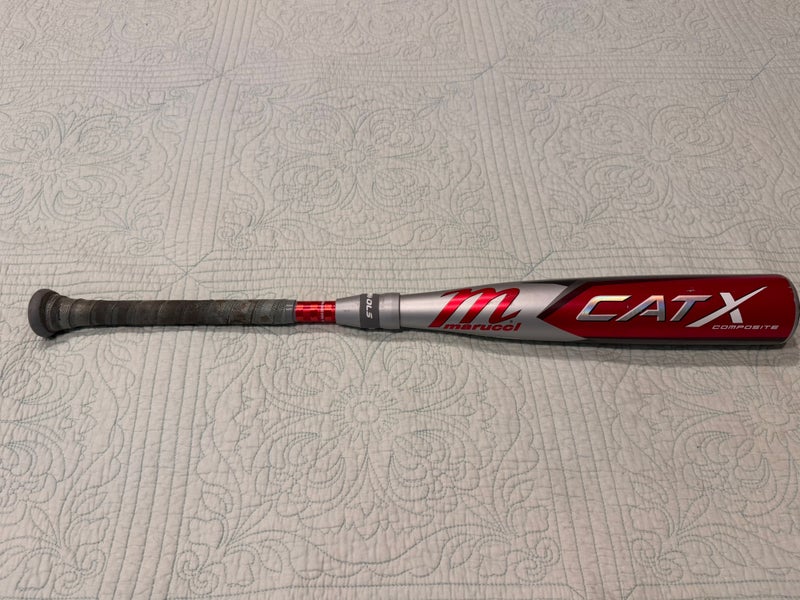 Marucci CAT X Composite USSSA Certified Bat (-10) 19 oz 29" (Used)