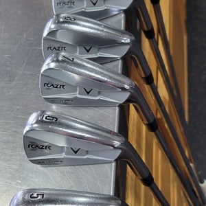 Used Callaway RAZR X MUSCLEBACK Mens Iron Set RH 5I-PW 11497-S000151292